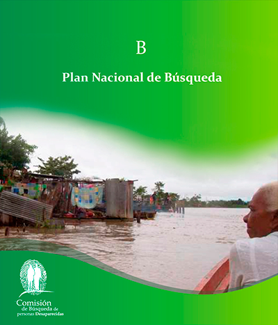 Cover of 	 Cartilla B Comisión de Búsqueda de Personas Desaparecidas: PLAN NACIONAL DE BÚSQUEDA