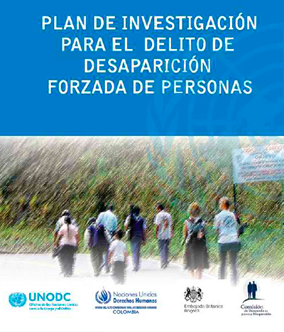 Cover of Plan de investigación para el delito de Desaparición forzada de personas (UNODC)