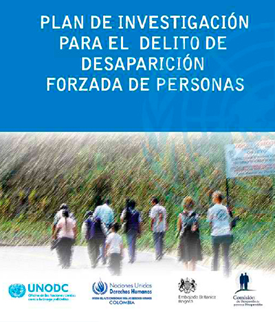 Cover of Plan de investigación para el delito de Desaparición forzada de personas (UNODC)