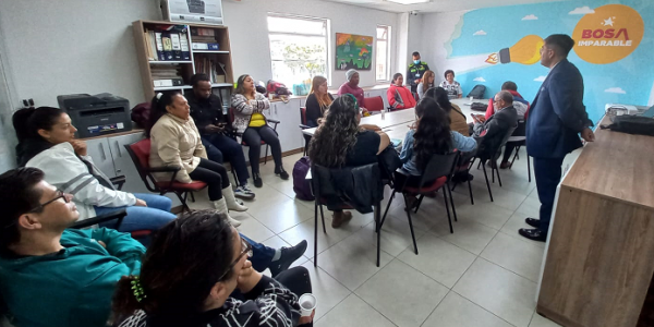 JORNADA DE SENSIBILIZACIÓN Y FORMACIÓN CON EL COMITÉ DE DDHH DE LA ALCALDÍA LOCAL DE BOSA.